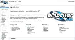 Desktop Screenshot of labs.elhacker.net